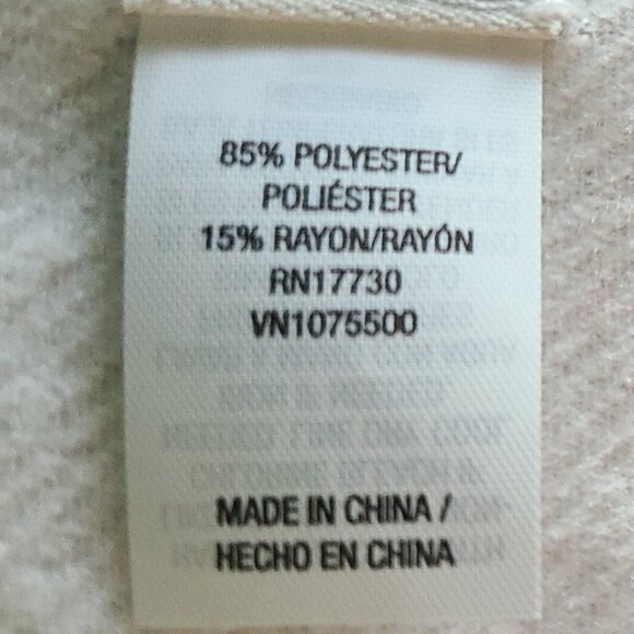 A NEW DAY TAN/CREAM SHAWL/WRAP/FRINGE LIGHTWEIGHT COMFY COZY FASHIONABLE SIZE OS - Picture 5 of 7